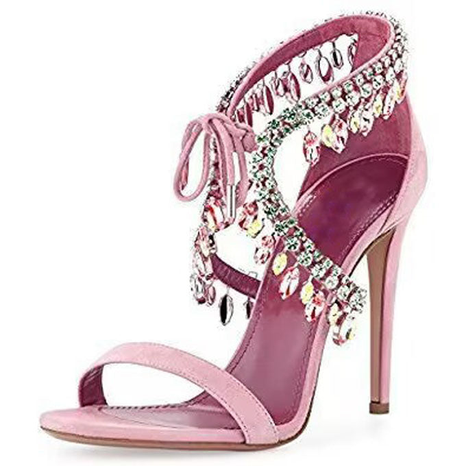 Stiletto Heel Rhinestone Women's Shoes