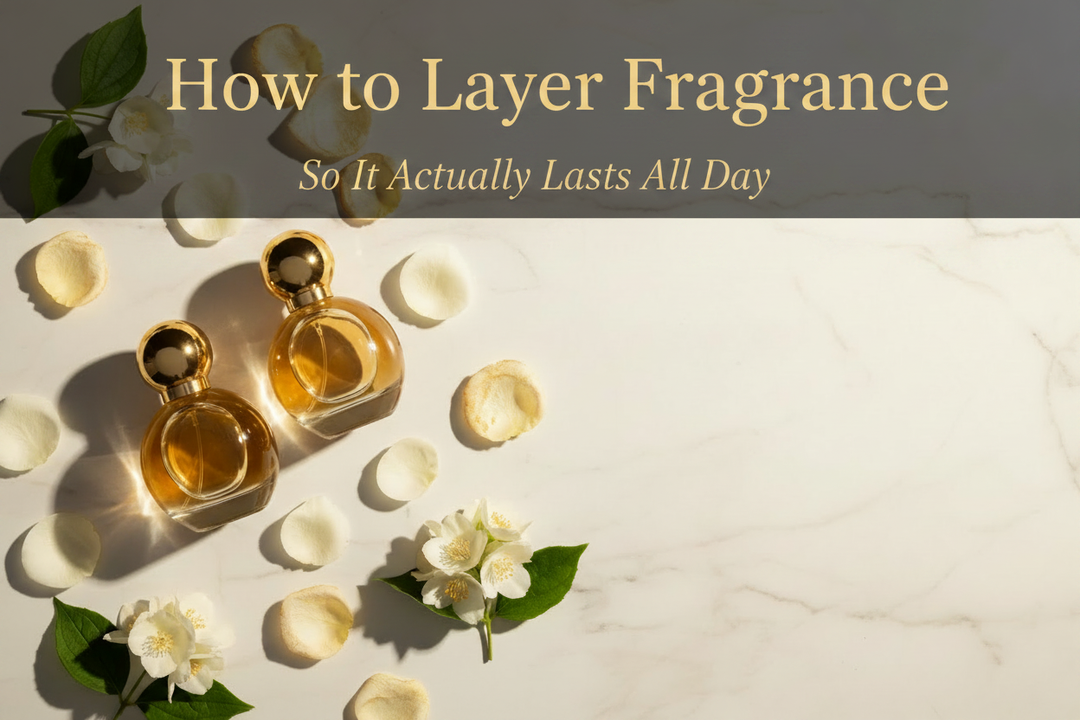How to Layer Fragrance So It Actually Lasts All Day