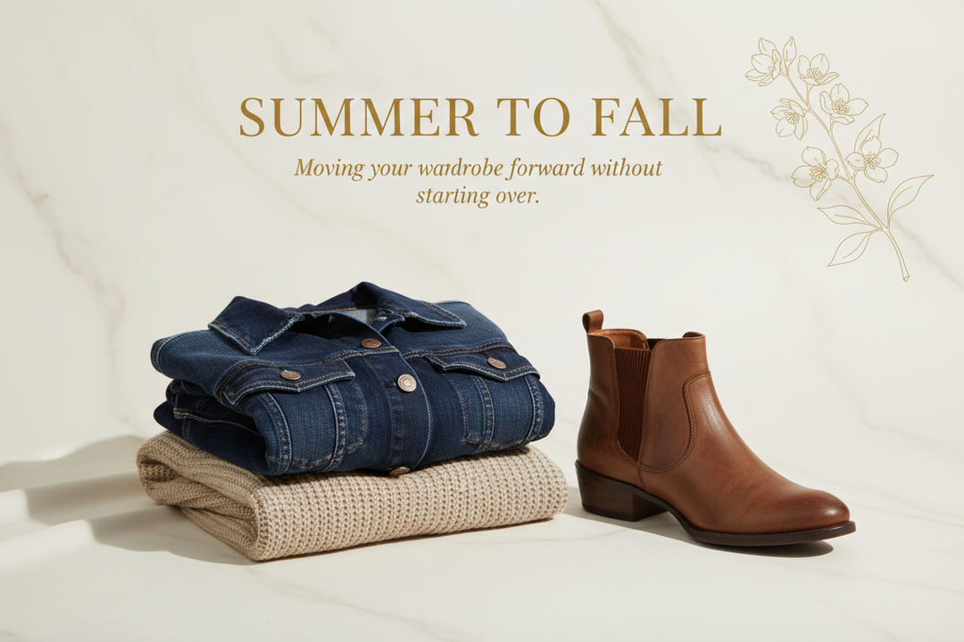 How to Move Your Wardrobe from Summer to Fall Without Starting Over