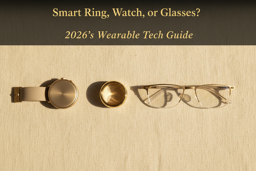 Smart Ring, Watch, or Glasses? How to Pick Your 2026 Wearable