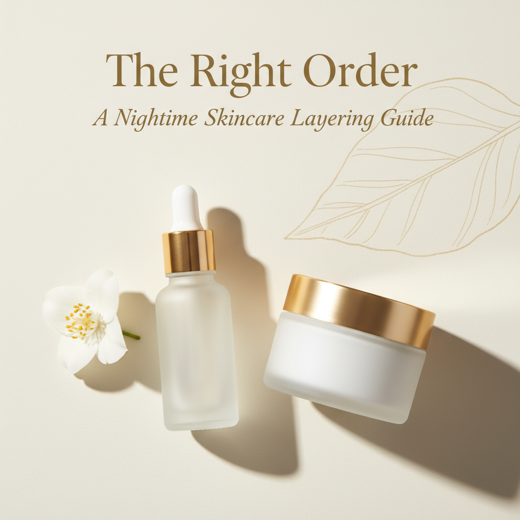 The Right Order: A Simple Guide to Nighttime Skincare Layering