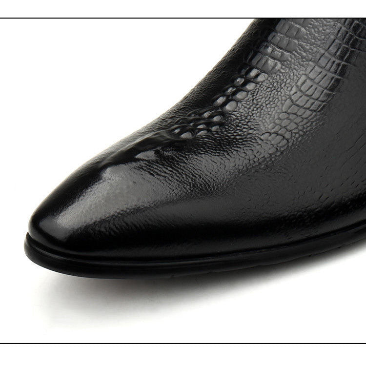 Martin Pointed Casual English Shoes Versatile