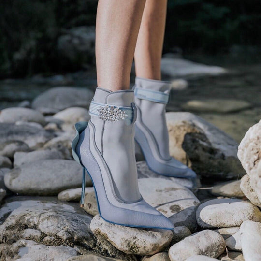 ShopBAM — Pointed Toe Stiletto Ankle Boots — Women&