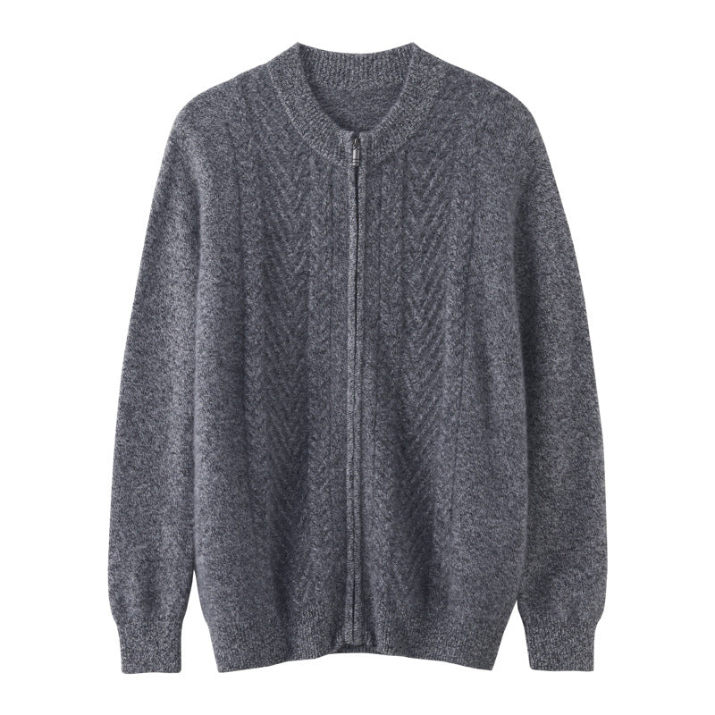 Cashmere Twisted Sweater Coat