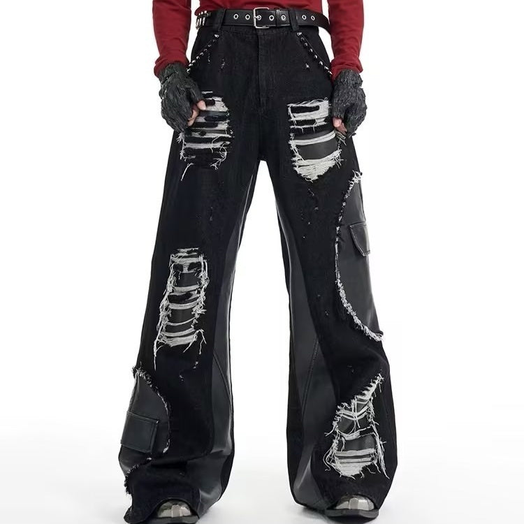 ShopBAM — Rivet Stitched Skinny Jeans — Women's
