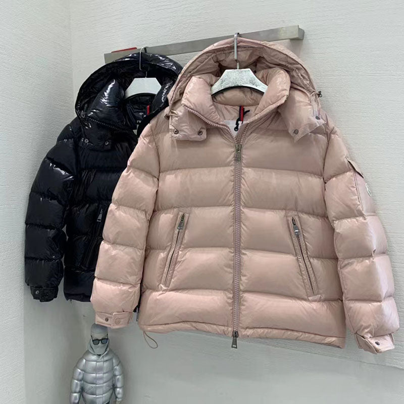 Women's or Men's Casual Short Thickened Down Jacket