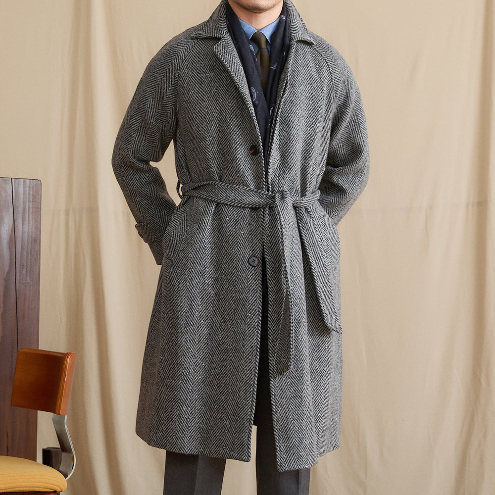 Woolen Coat — Men's Loose Fit