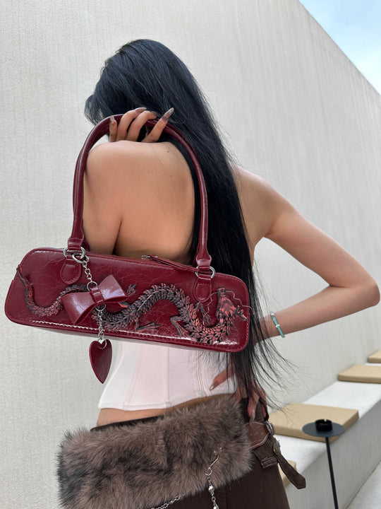 Dragon Emblem Bowling Bag