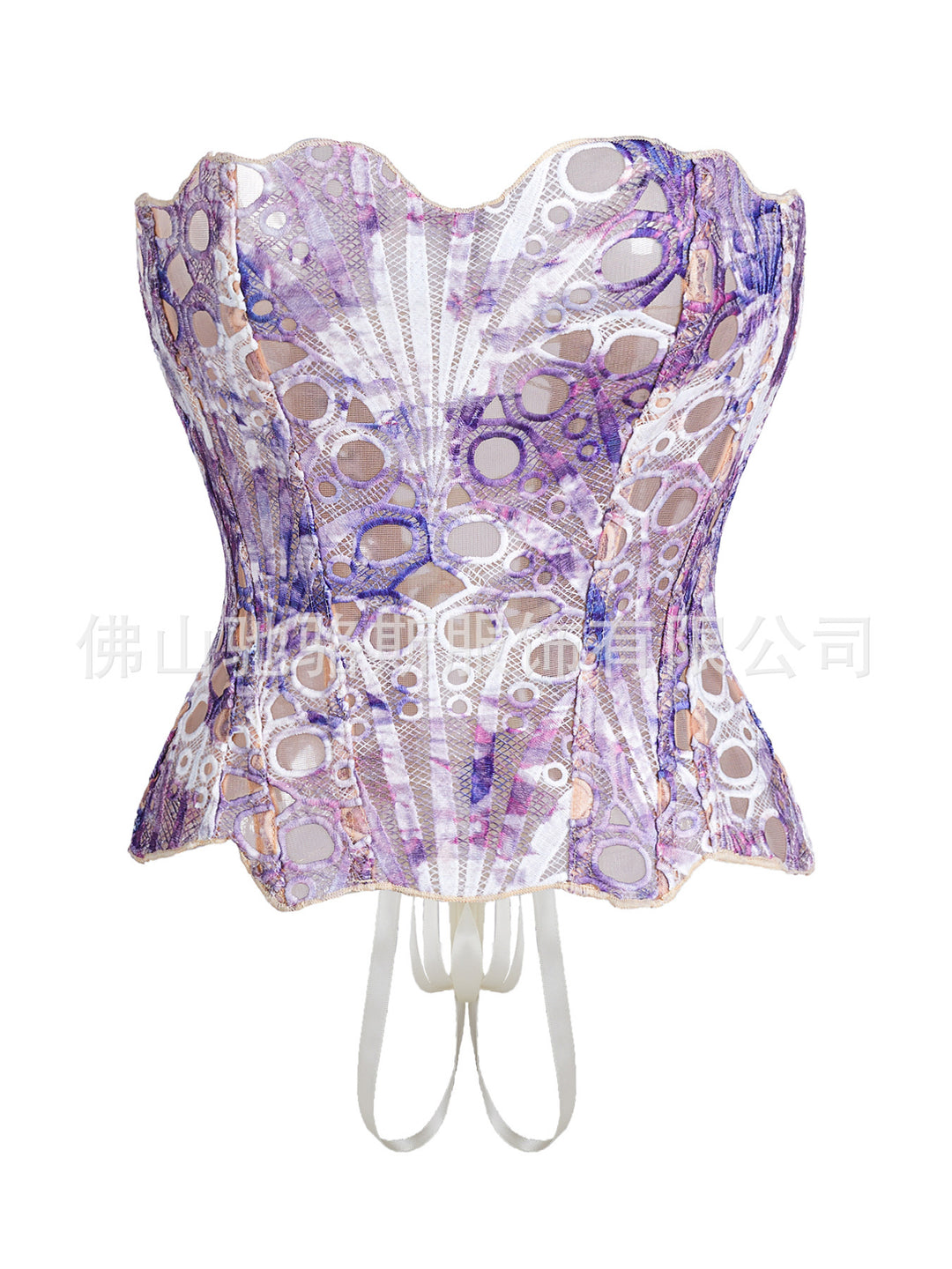 Lace Hollow-Out Corset Top — Women&