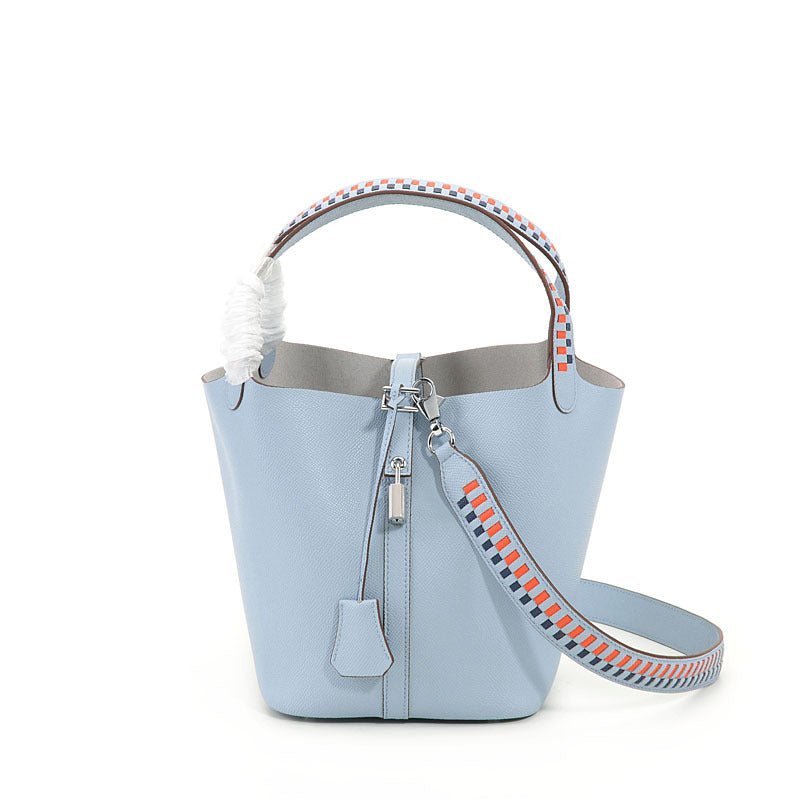 Leather Bucket Bag — Women&