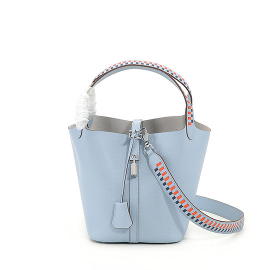 Leather Bucket Bag — Women&