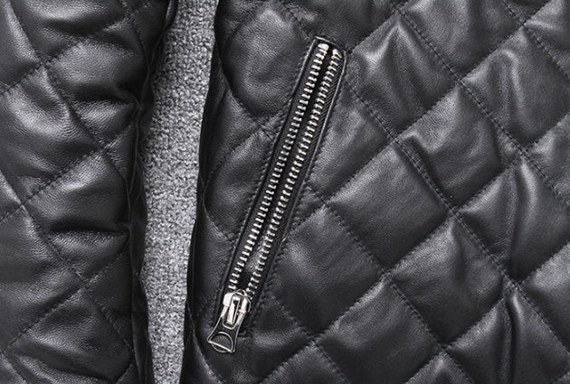 Baseball Uniform Leather Jacket