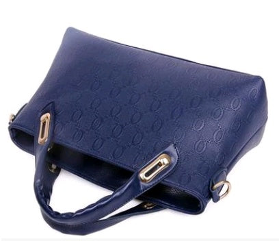 Embossed Four-Piece Handbag Set