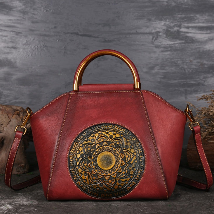 ShopBAM — Totem Embossed Handbag — Women's