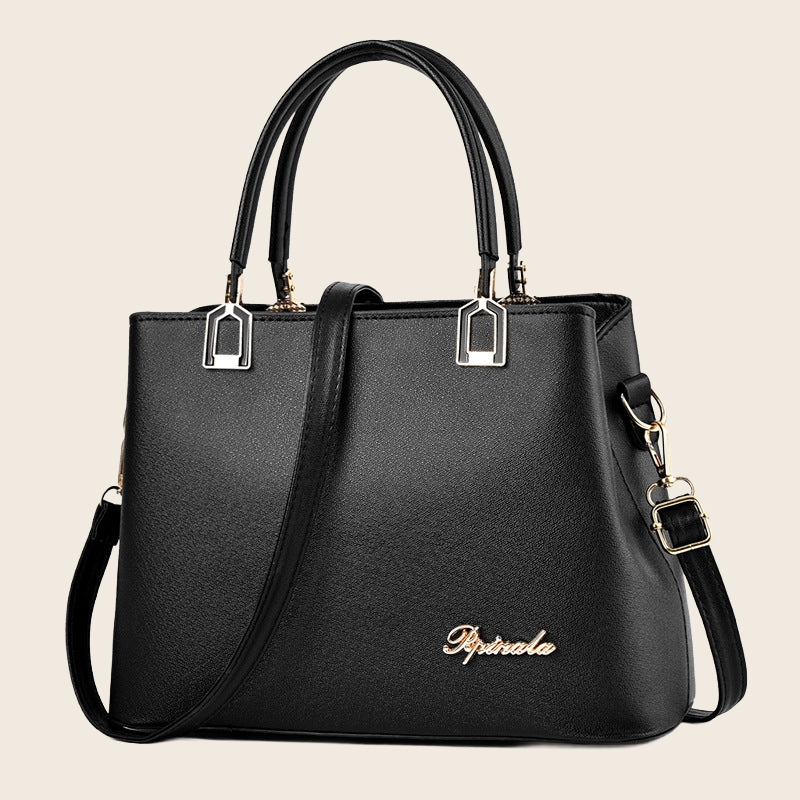 Vegan Leather Handbag - Women's, enhanced product photo