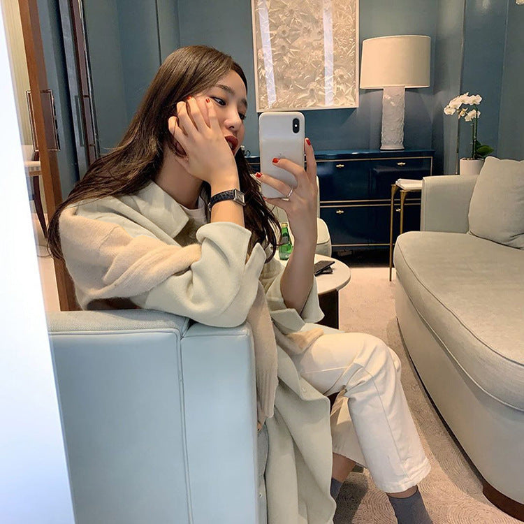 Reversible Handmade Wool Coat