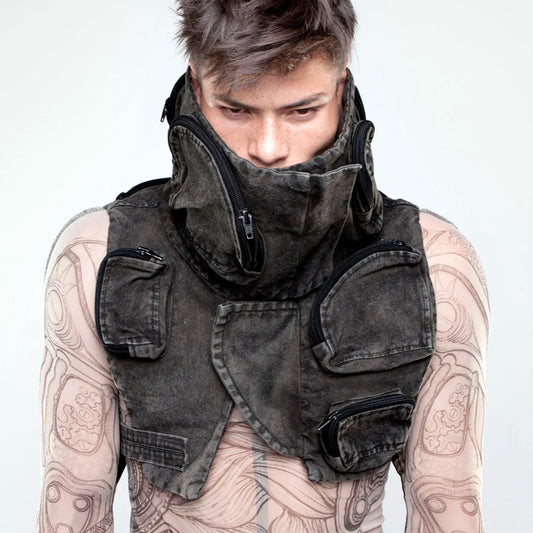 Asymmetrical Three-dimensional Bag Level Profile Tooling Vest Male