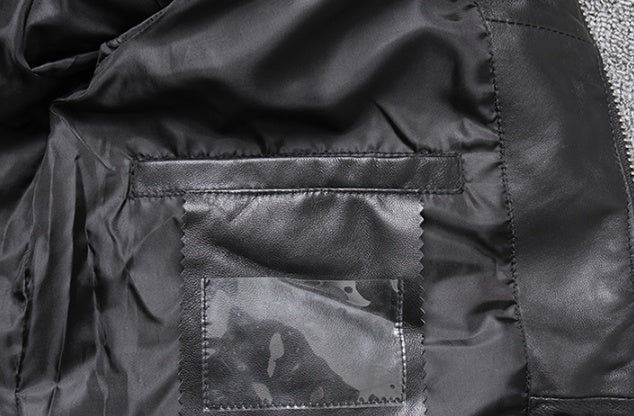 Baseball Uniform Leather Jacket