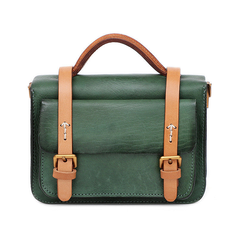 Vegetable-Tanned Crossbody Bag