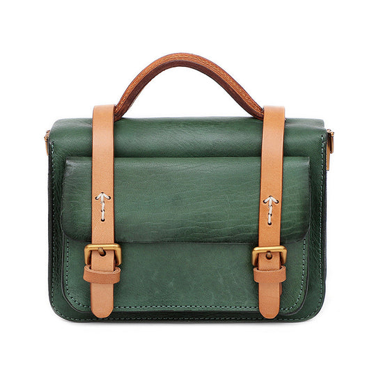 Vegetable-Tanned Crossbody Bag