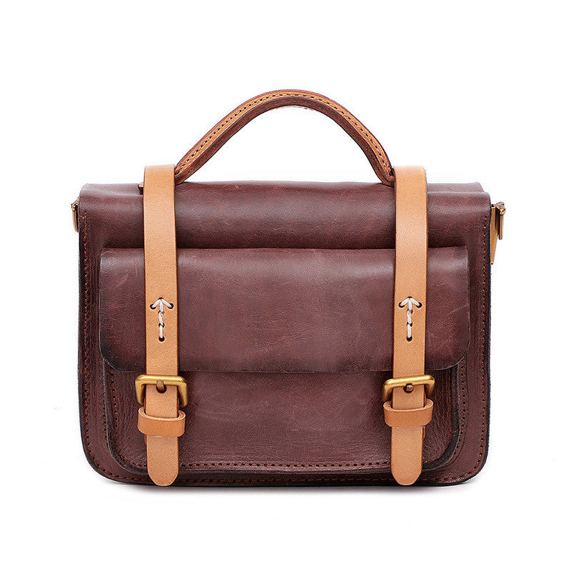 Vegetable-Tanned Crossbody Bag