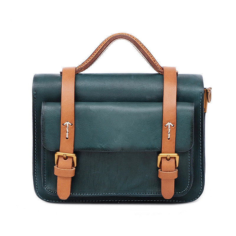 Vegetable-Tanned Crossbody Bag