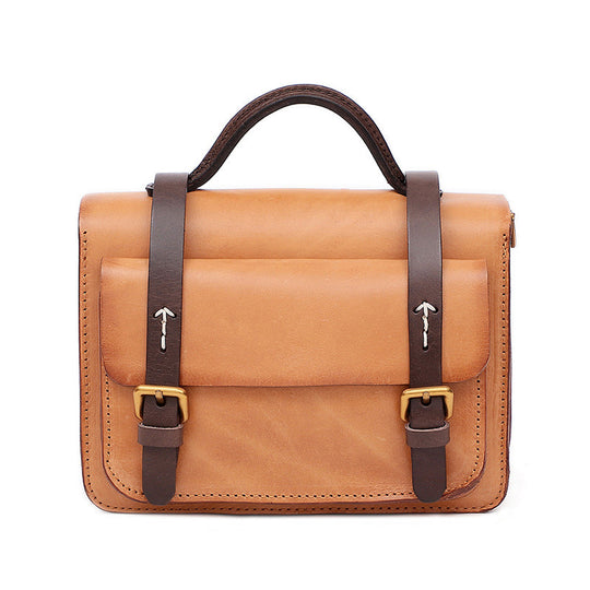 Vegetable-Tanned Crossbody Bag
