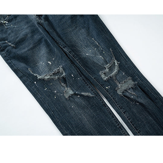 Paint Splash Slim Jeans — Women&