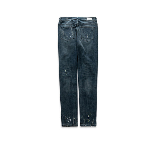 Paint Splash Slim Jeans — Women&