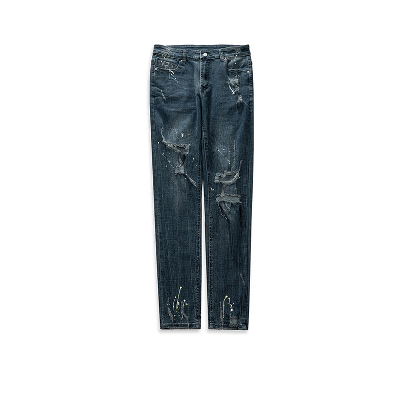 Paint Splash Slim Jeans — Women&