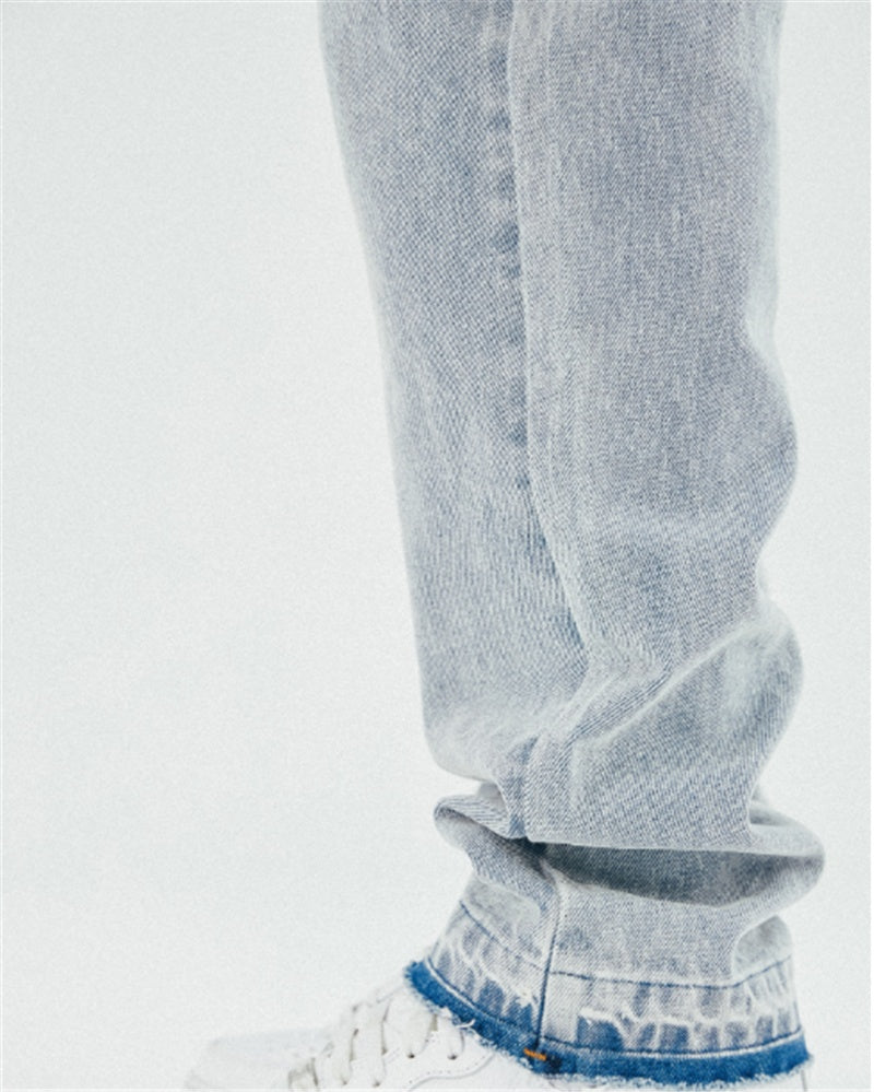 Artisan Embroidered Distressed Straight-Leg Jeans - Women&