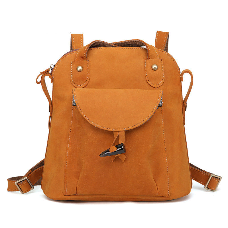 Soft Leather Backpack