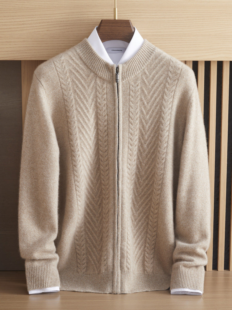 Cashmere Twisted Sweater Coat