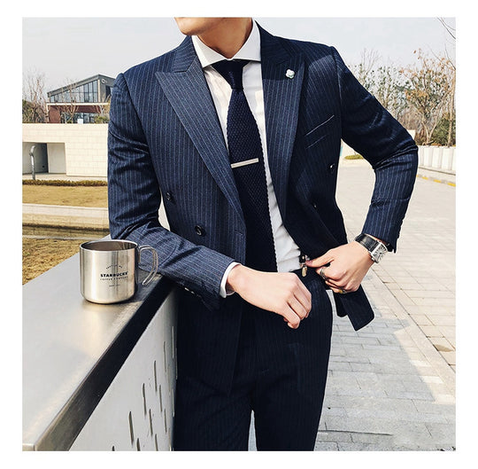 British Style Wedding Suit — Men&