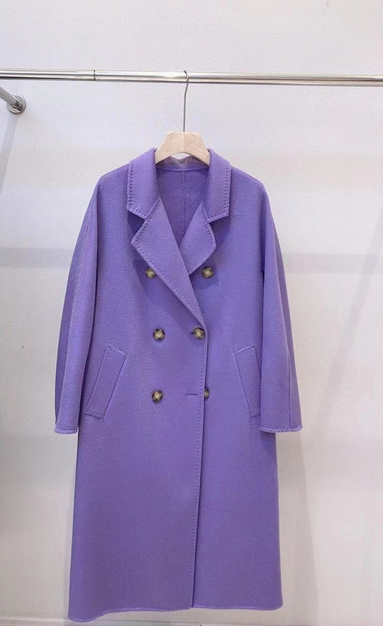 Reversible Wool Coat — 15 Colours