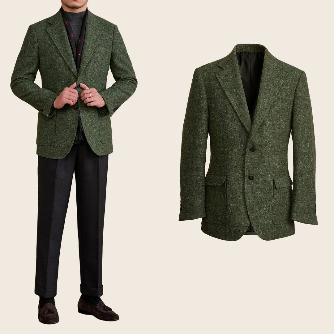 Heavyweight Wool Blazer - Men's, enhanced product photo