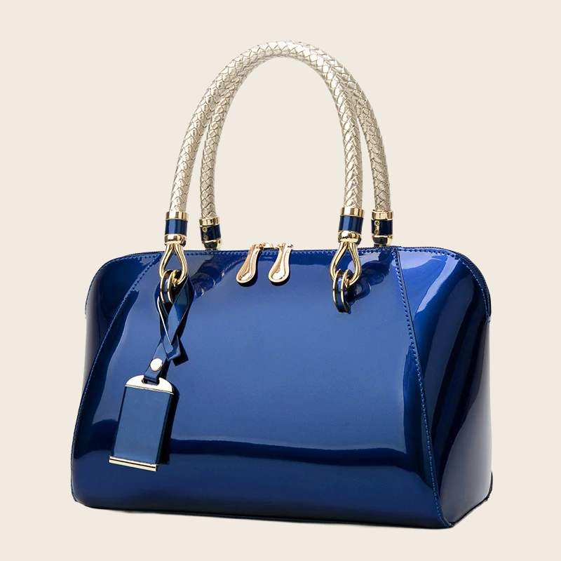 Patent Leather Crossbody - Women's, enhanced product photo