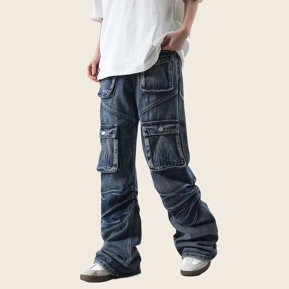 Multi-Pocket Workwear Jeans - Women's, enhanced product photo