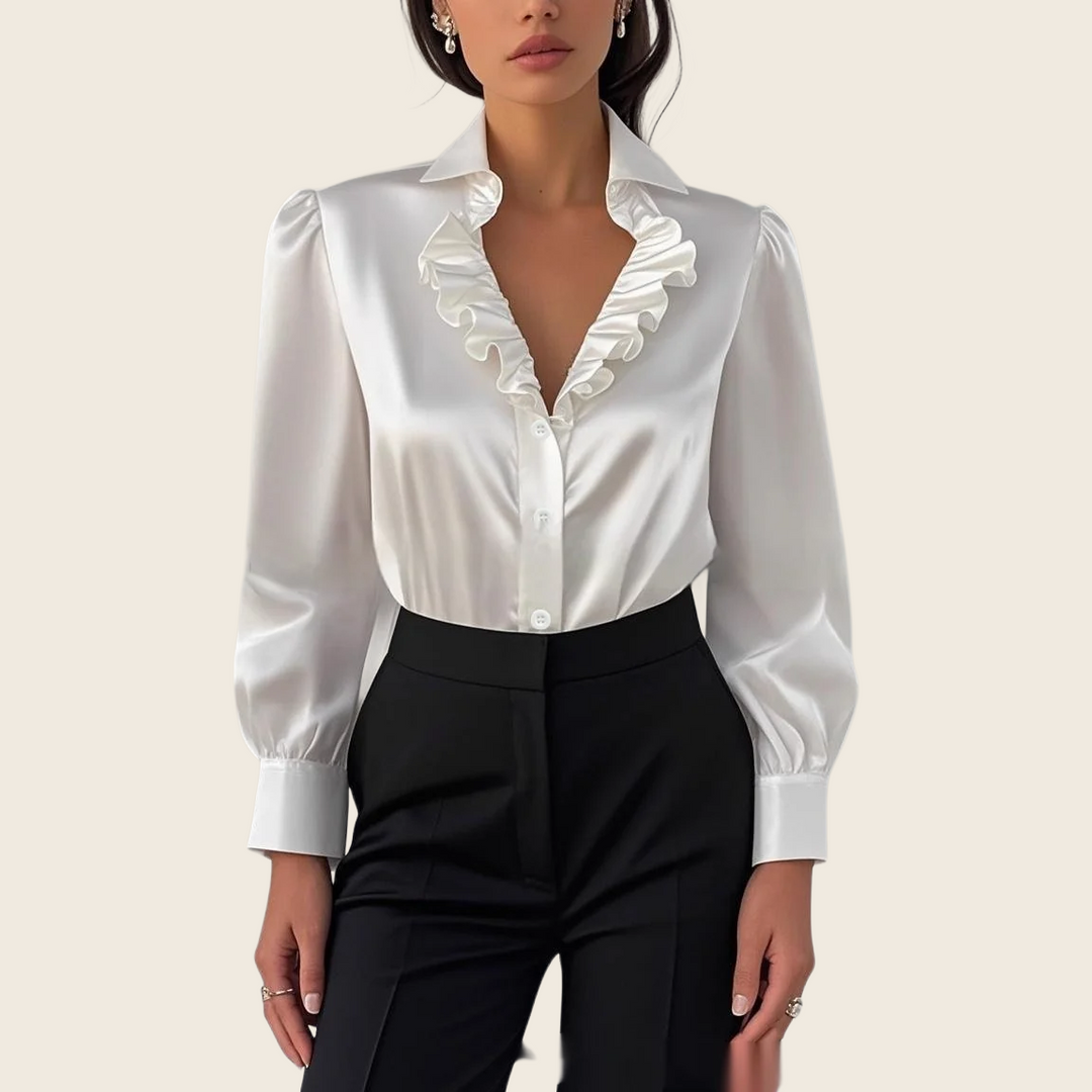 French Lace Blouse - Women's, enhanced product photo