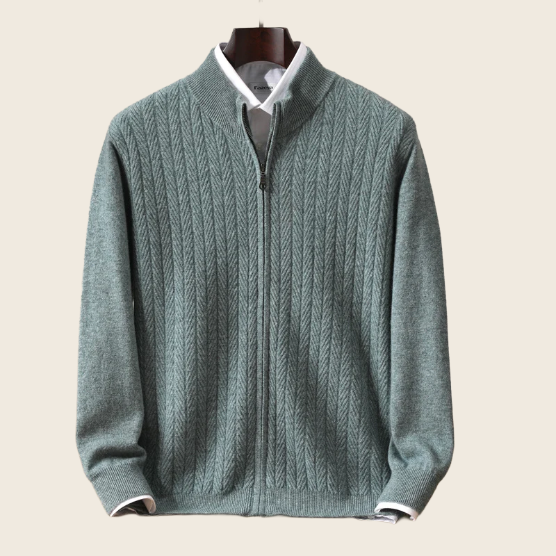 Twisted Knit Cardigan Coat, enhanced product photo