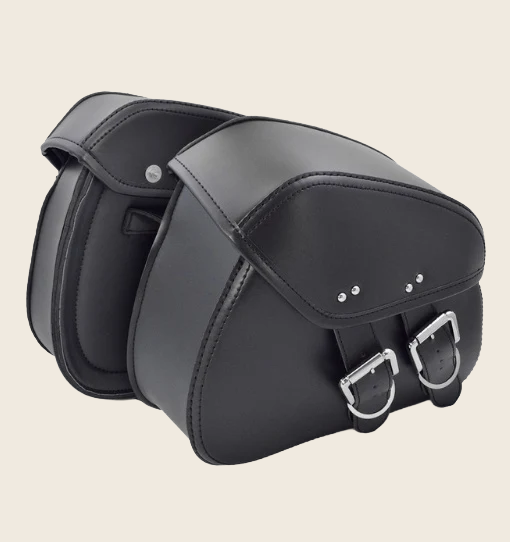 Motorcycle Saddlebags, enhanced product photo
