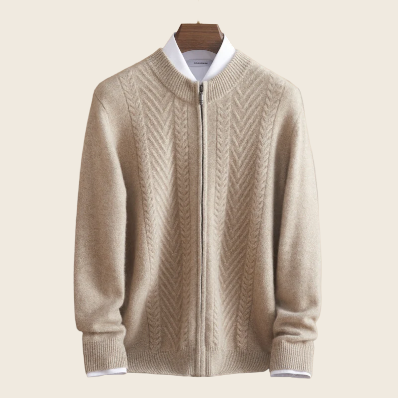 Cashmere Twisted Sweater Coat, enhanced product photo