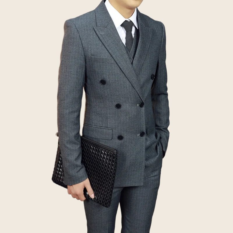 British Style Wedding Suit - Men's, enhanced product photo