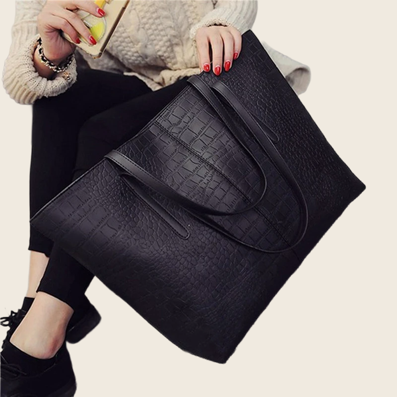 Minimalist Shoulder Bag - Women's, enhanced product photo