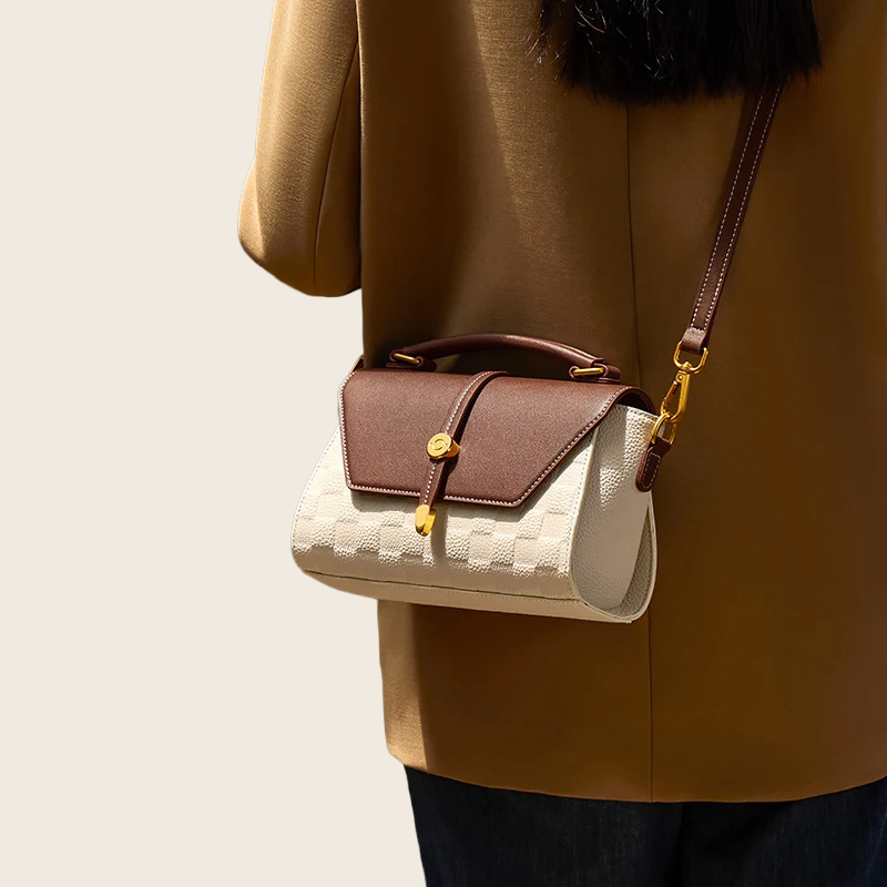 Genuine Leather Crossbody - Women's, enhanced product photo