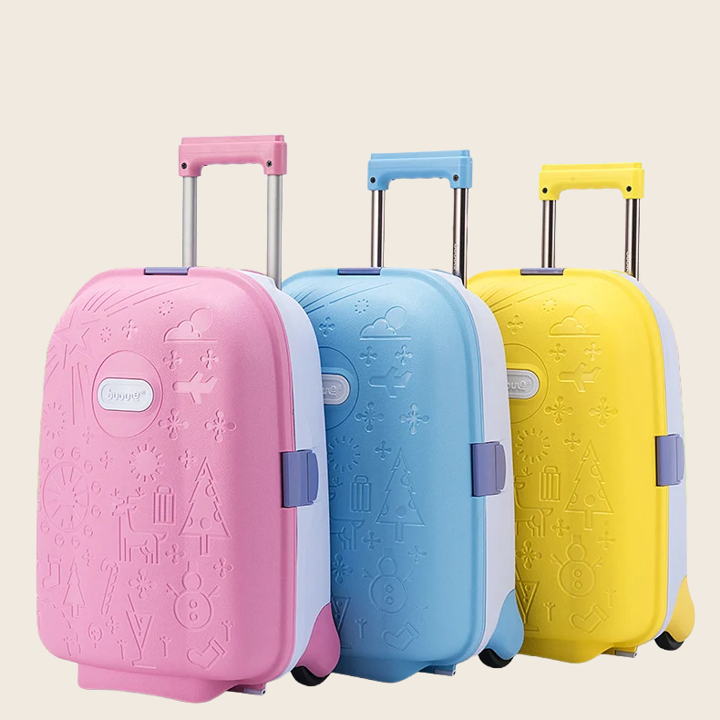 Mini Cartoon Suitcase, enhanced product photo