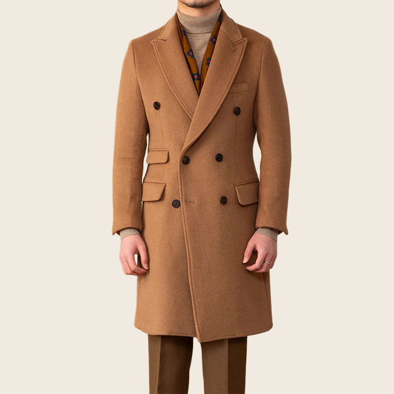 50% Wool Thermal Mid-Length Jacket - Men's, enhanced product photo