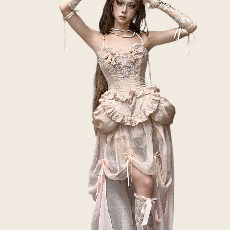 Rococo Fishbone Corset - Women's, enhanced product photo