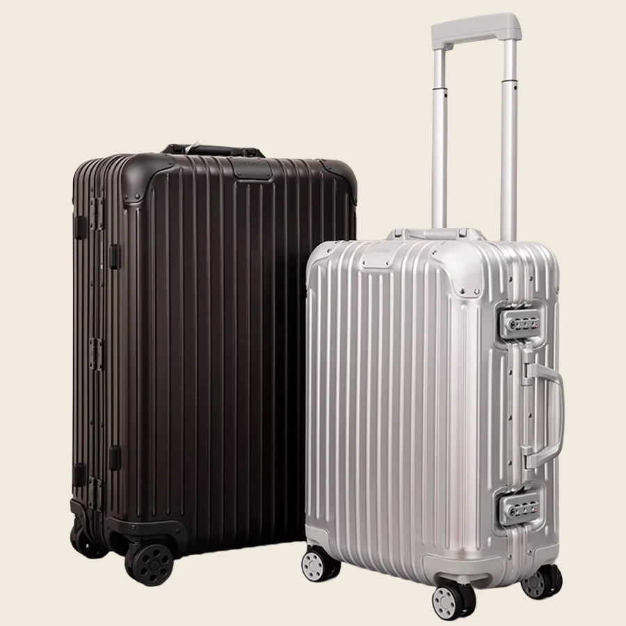 Drop-Resistant Aluminum-Magnesium Alloy Luggage, enhanced product photo