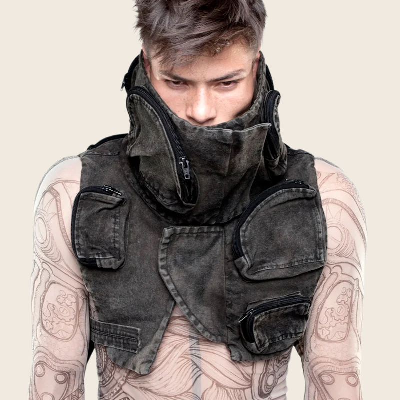 Asymmetrical Pocket Tooling Vest - Men's, enhanced product photo